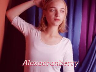 Alexacranberry