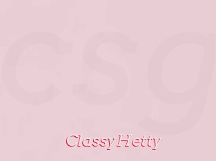 ClassyHetty