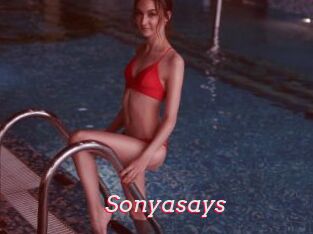 Sonyasays